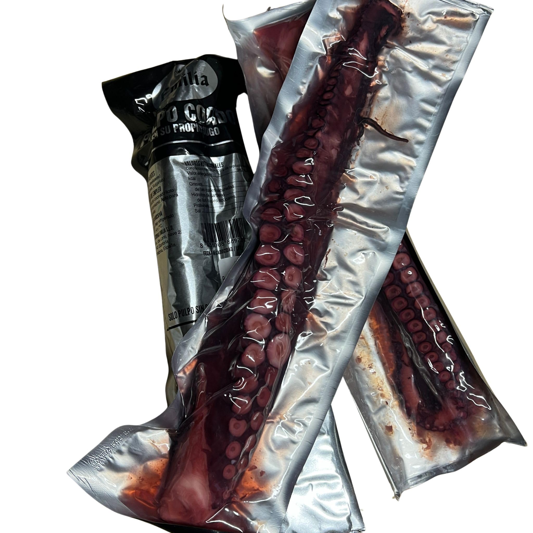 Pulpo Cocido en su propio jugo 3 garras