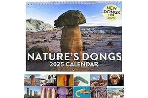 2025 Funny Nature's Dongs Wall Calendar