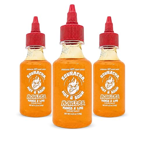Albert's Souracha Mango & Lime Hot Candy 3 Ct Full