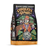 Vista 125 de Bones Coffee Company - Café de origen único de Colombia, almendras, fruta seca, notas de vainilla, café en granos enteros saborizado, granos de café