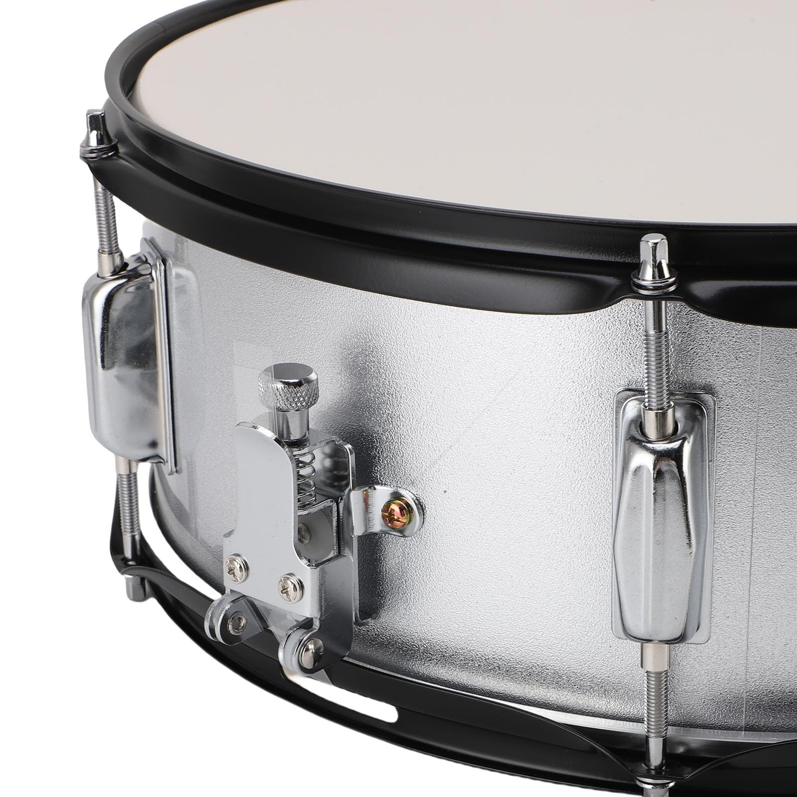 Fafeicy Caja para Principiantes, Acero de Aleación con de 6 Lengüetas, Excelente Claridad de Tono, 14 Pulgadas para Bateristas Adultos y Percusión de Marcha