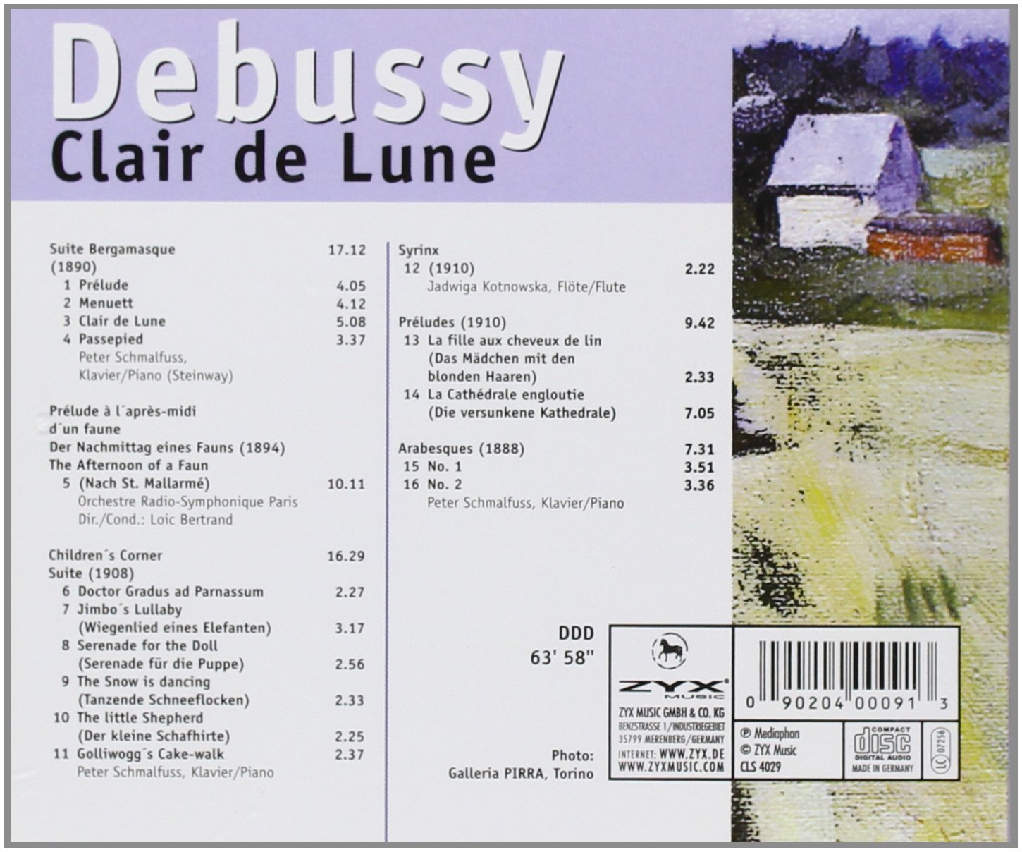 Clair de Lune u.a.