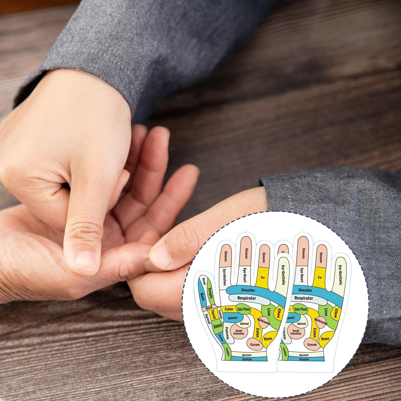 Druck-Reflexzonenhandschuhe, Akupressur-Reflexzonenhandschuhe, Spa