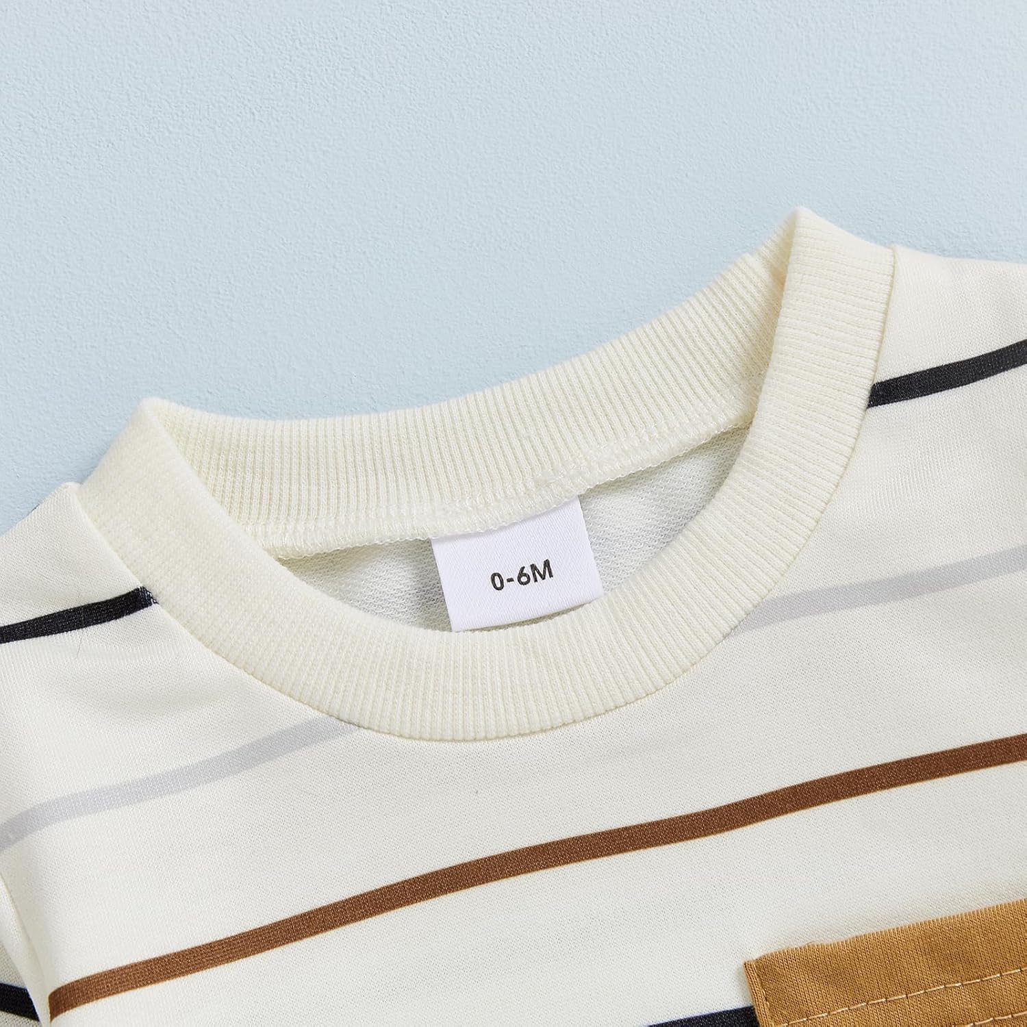 Engofs 2Pcs Toddler Baby Boy Girl Sweatshirt Tops Pants Set Long Sleeve Sweatsuit Fall Winter Outfits - Image 4