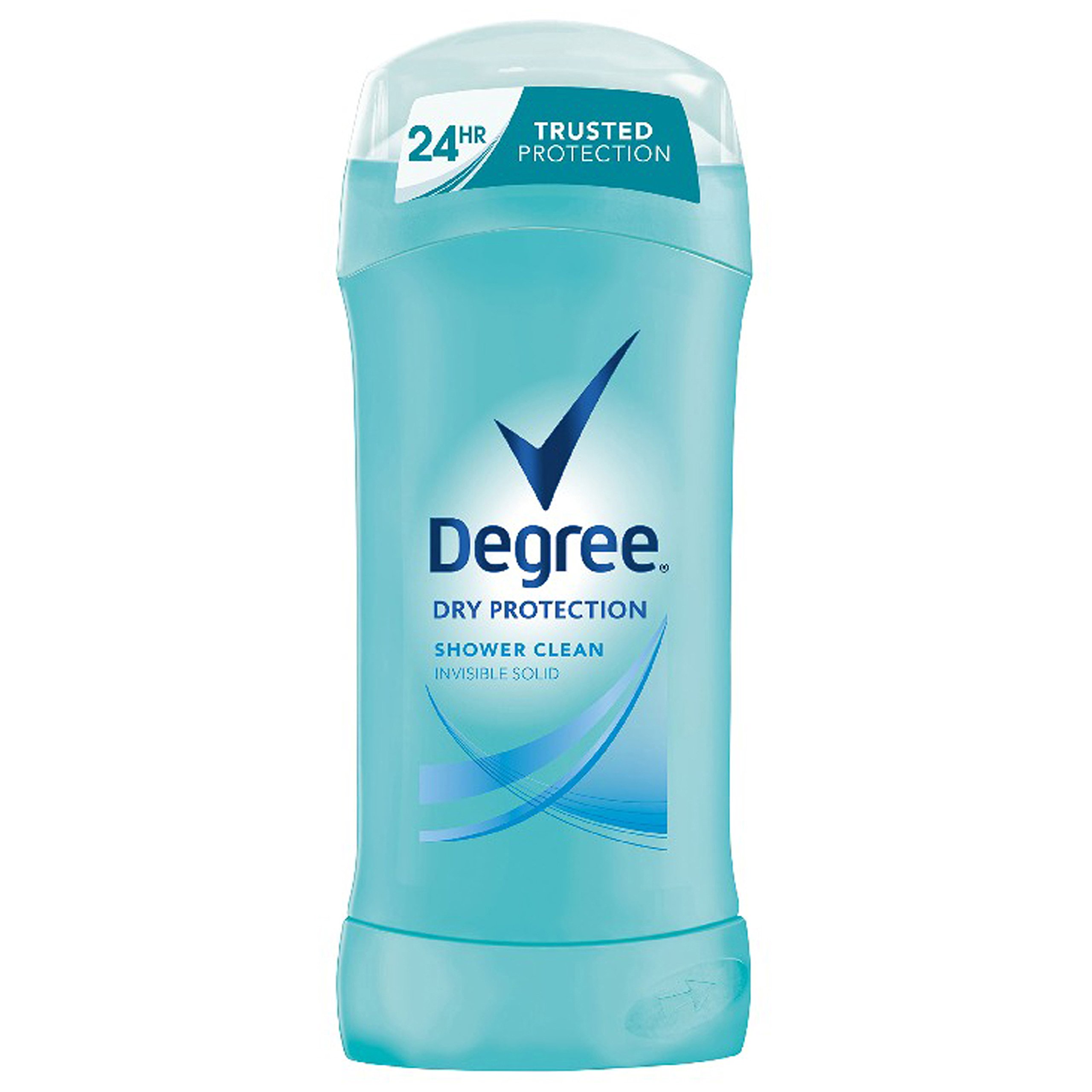 Degree Women Dry Protection Antiperspirant Deodorant, Shower Clean, 2.6 oz, Pack of 4