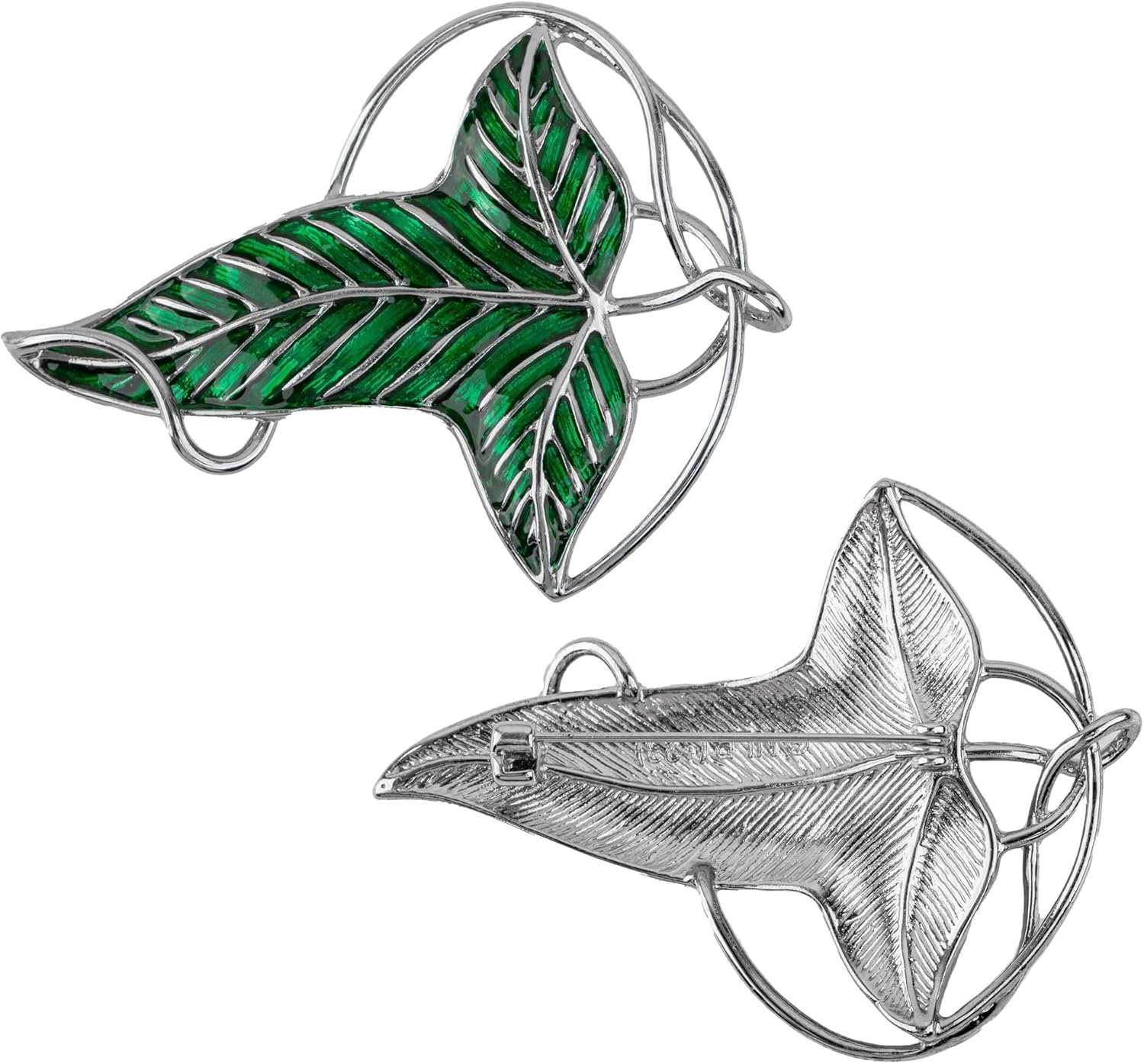 Cinereplicas Lord of the Rings - Lorien Leaf Brooch - 6.7cm * 5cm - Official License