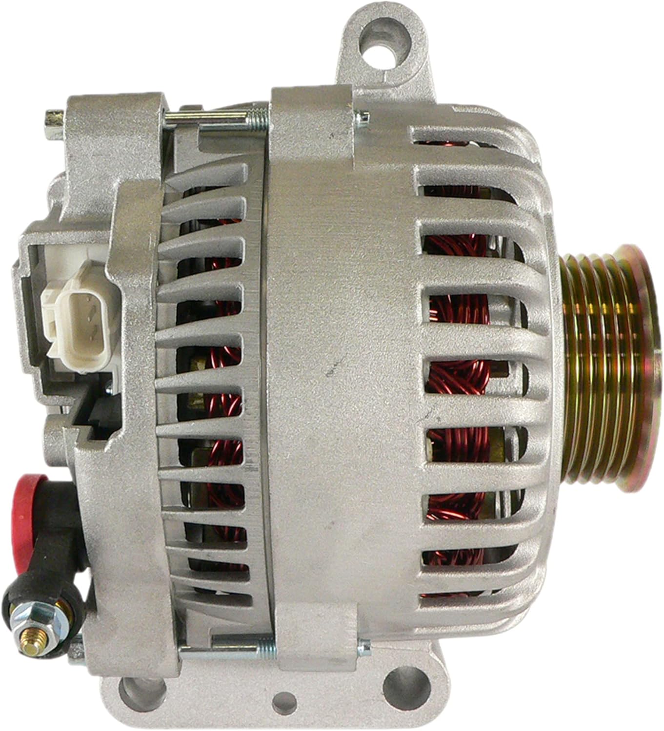 DB Electrical 400-14080 Alternator Compatible With/Replacement For 3.9L 4.2L Ford Freestar 2004 2005 2006 2007, Mercury Monterey 2004 2005 2006 2007 3F2U-10300-AA 3F2Z-10346-AA 6F2Z-10346-BA