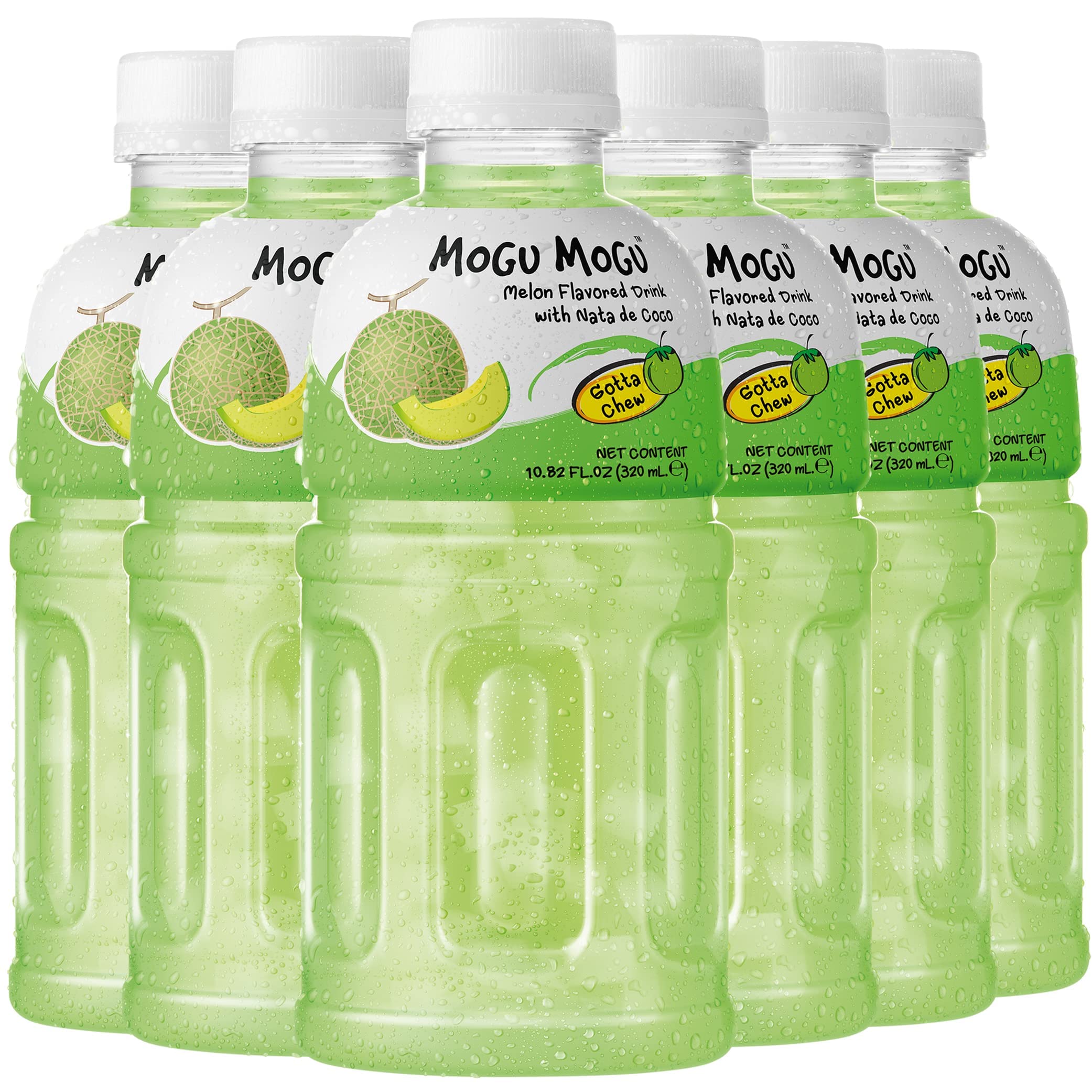 Buy Mogu Mogu melon drink (6 Bottles) Drinks for kids with nata de coco