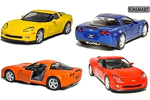 Rev Up Your Playtime with These Stunning 5" 2007 Chevy Corvette Z06 Toy Cars