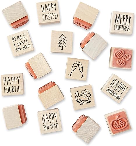 Miniatura 3 de Todos los sellos navideños de madera de Recollections