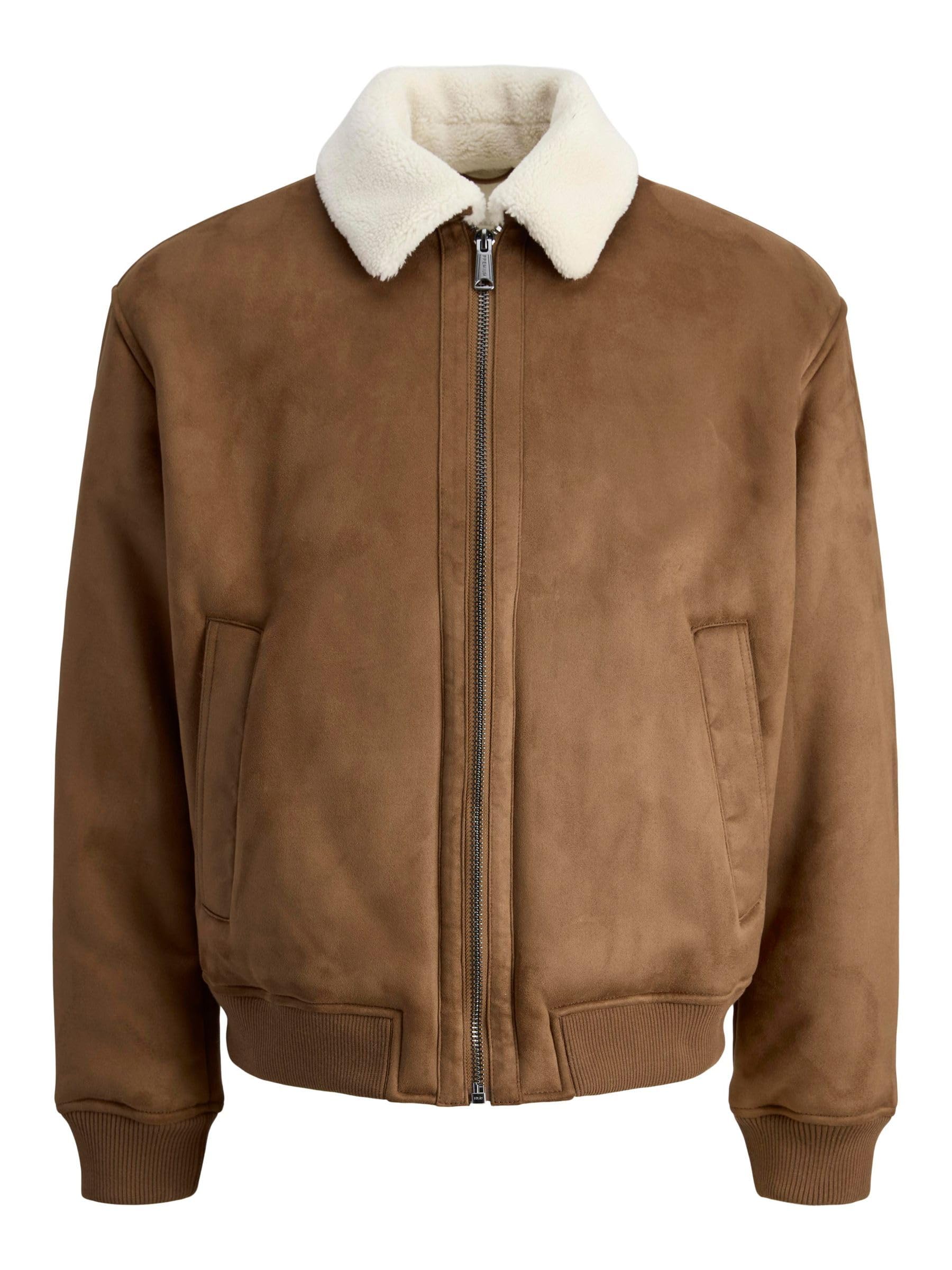 JACK & JONES Men's Jprccluke Bomber Jacket Sn, Toffee, XXL
