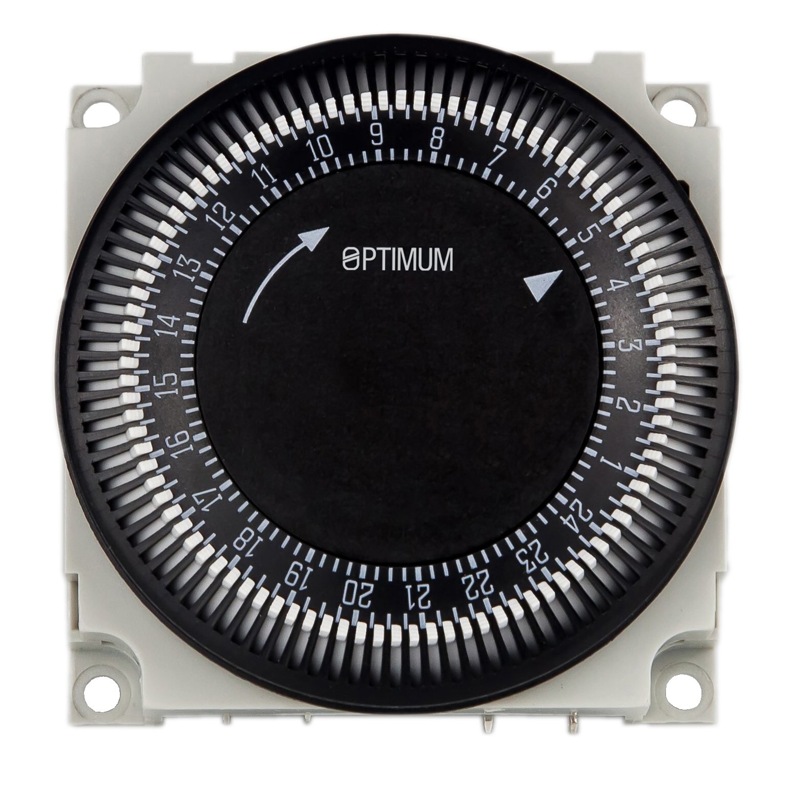 Optimum Black/White Op-Fm1stu00 24 Hour Synchronous Time Switch Module, 230 V,