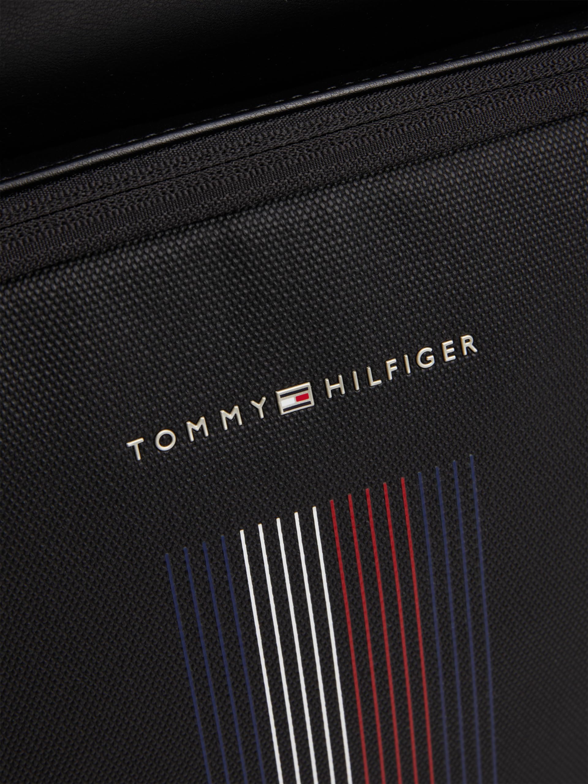 Tommy Hilfiger Uomo Zaino Backpack Grande, Nero (Black), Taglia Unica