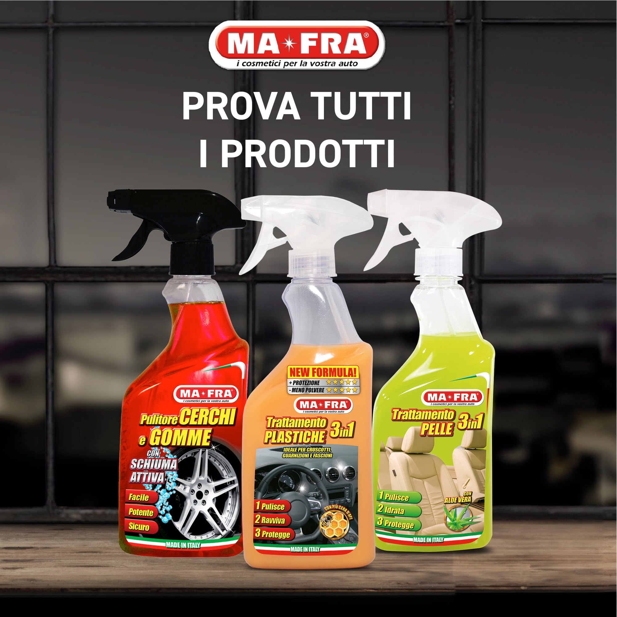 Ma-Fra, HP12, Sgrassatore Universale Multiuso con Formula Attiva, Adatto a Tutte le Superfici, Potente e Sicuro sulle Parti Trattate, Ideale per Pulizia Auto, Moto e Camper, Formato 4500ml, P0849