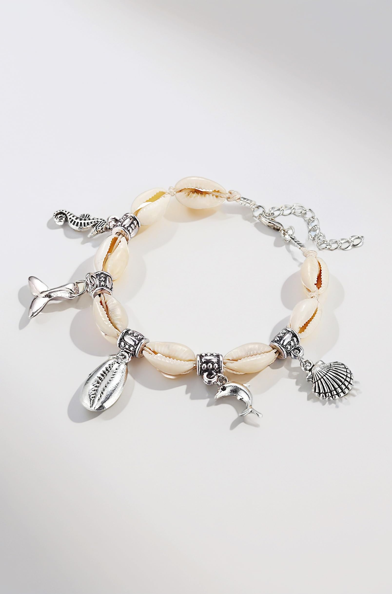 Boho Style Oxidized Silver & Gold-Toned Multi-Design Anklets for Women & Girls | Stylish Coin, Shell, & Layered Chain Ghungroo Payal | Beach Wear Foot Jewellery (Pack of 1 / Combo Options)