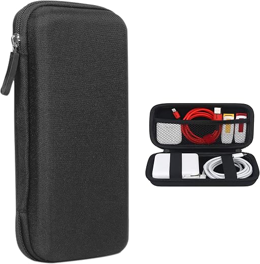 Sounce Portable Electronic Accessories Organizer - Travel-Friendly Pouch for Vlogging Camera, USB Cables, Power Banks, Ada...