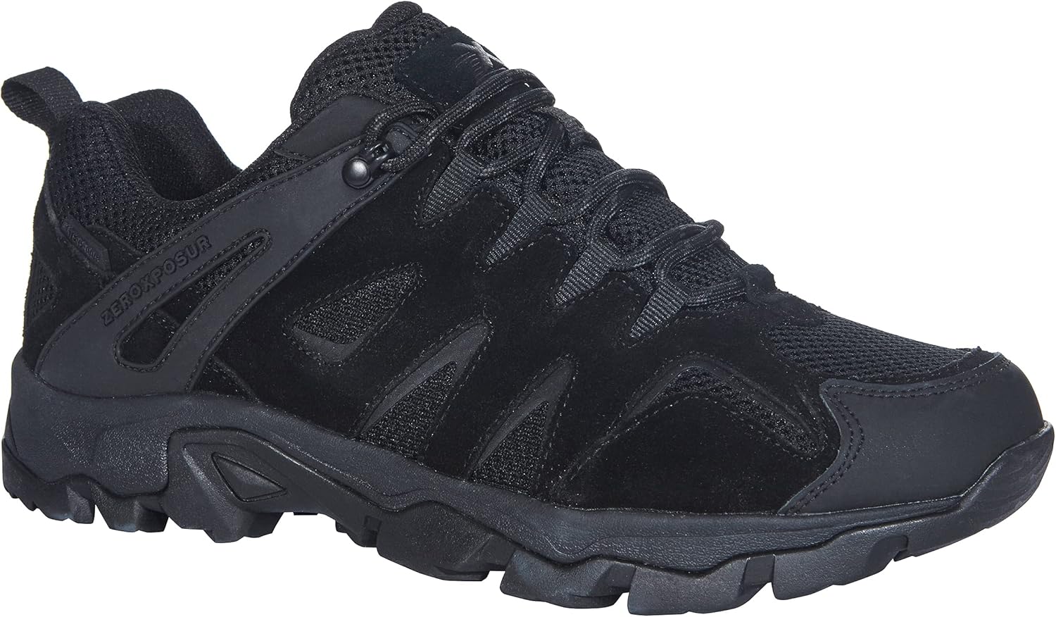 Zero Xposur Men's Colorado Mesh Waterproof Hiking Shoe black Size 9 UK