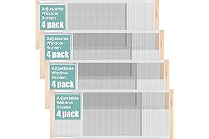Expandable Window Screen: Customizable Mesh Screen for Window