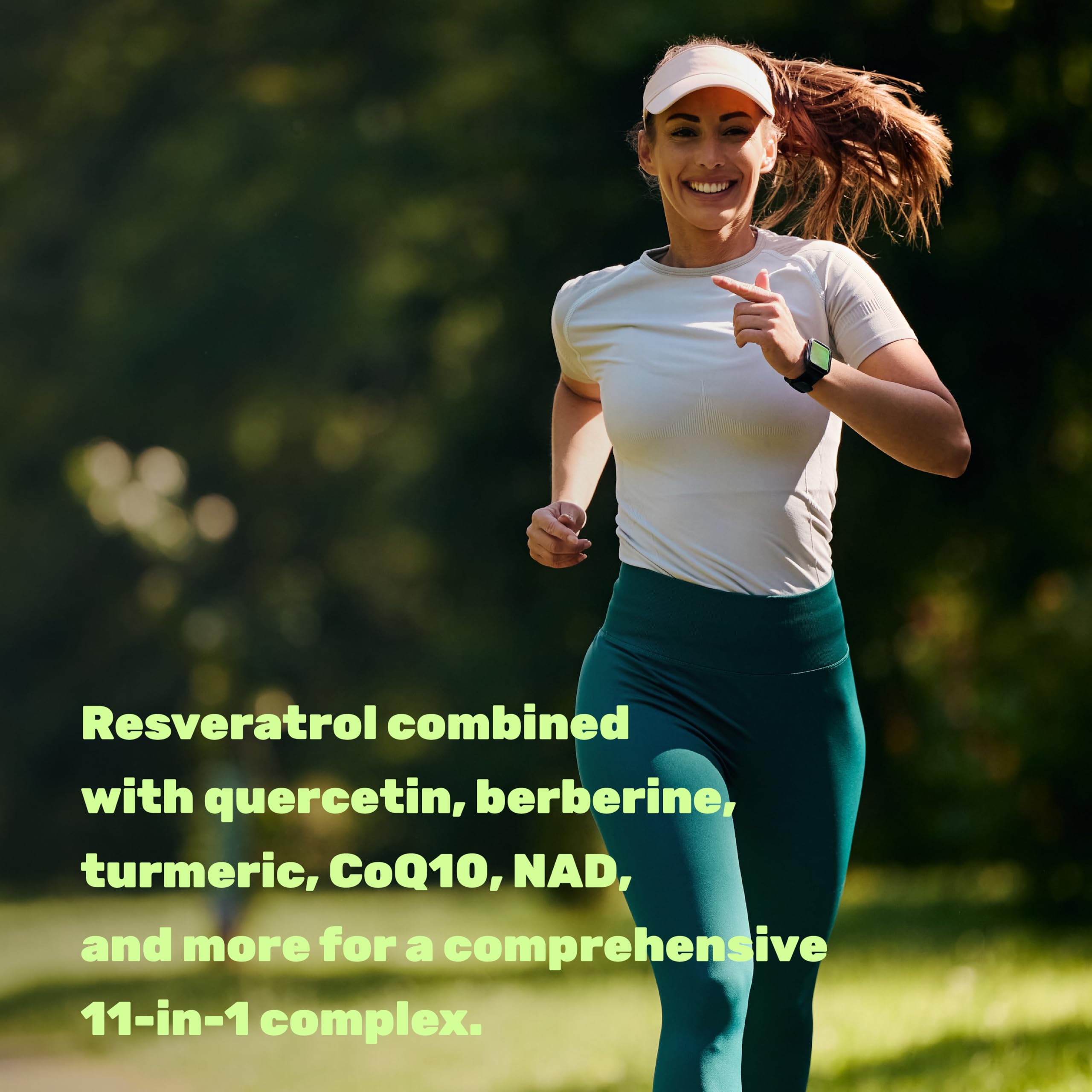 DEAL SUPPLEMENT Resveratrol Complex, 240 Veggie Capsules – Trans-Resveratrol Supplement with NAD, Quercetin, Turmeric, CoQ10, & More | Non-GMO, Gluten Free — Amazon image 4