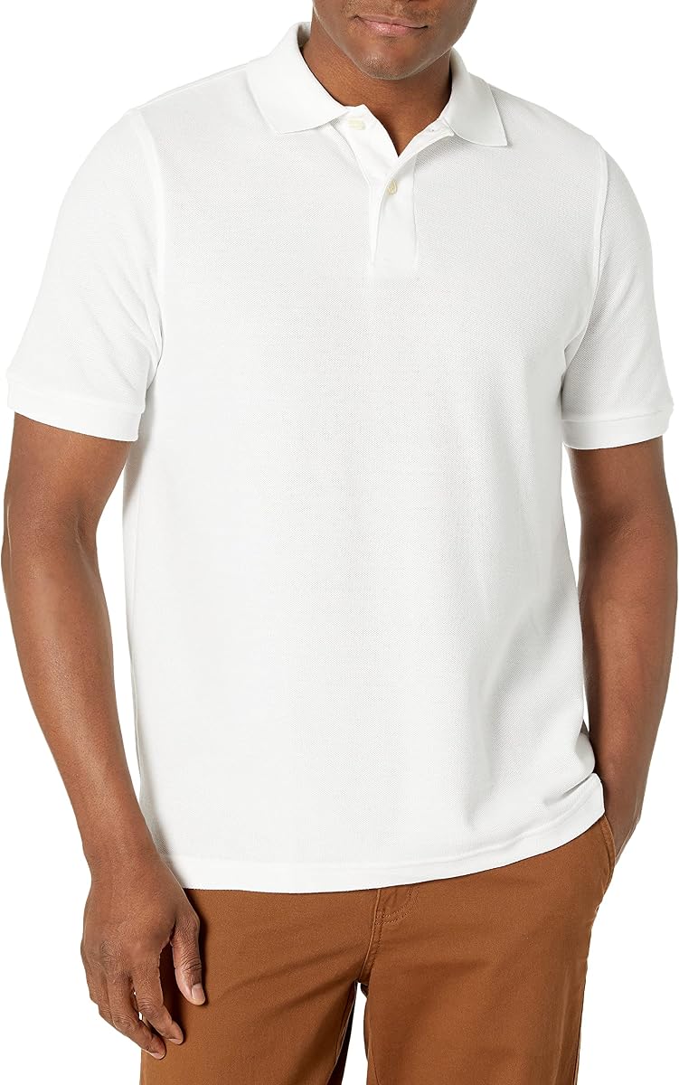Mens Modern Fit Short Sleeve Polo Shirt
