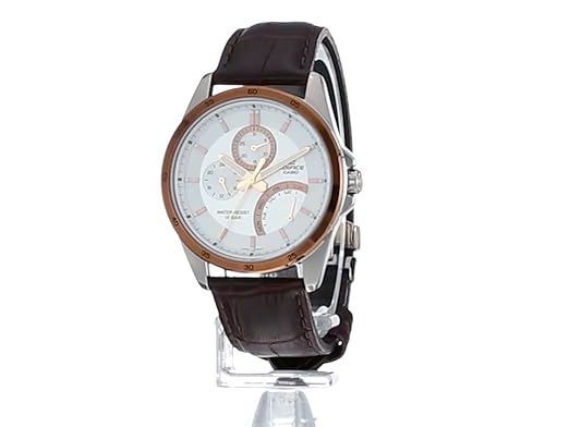 Amazon カシオ 腕時計 エディフィス Ef 341lj 7ajf メンズ ブラウン メンズ腕時計 腕時計 通販