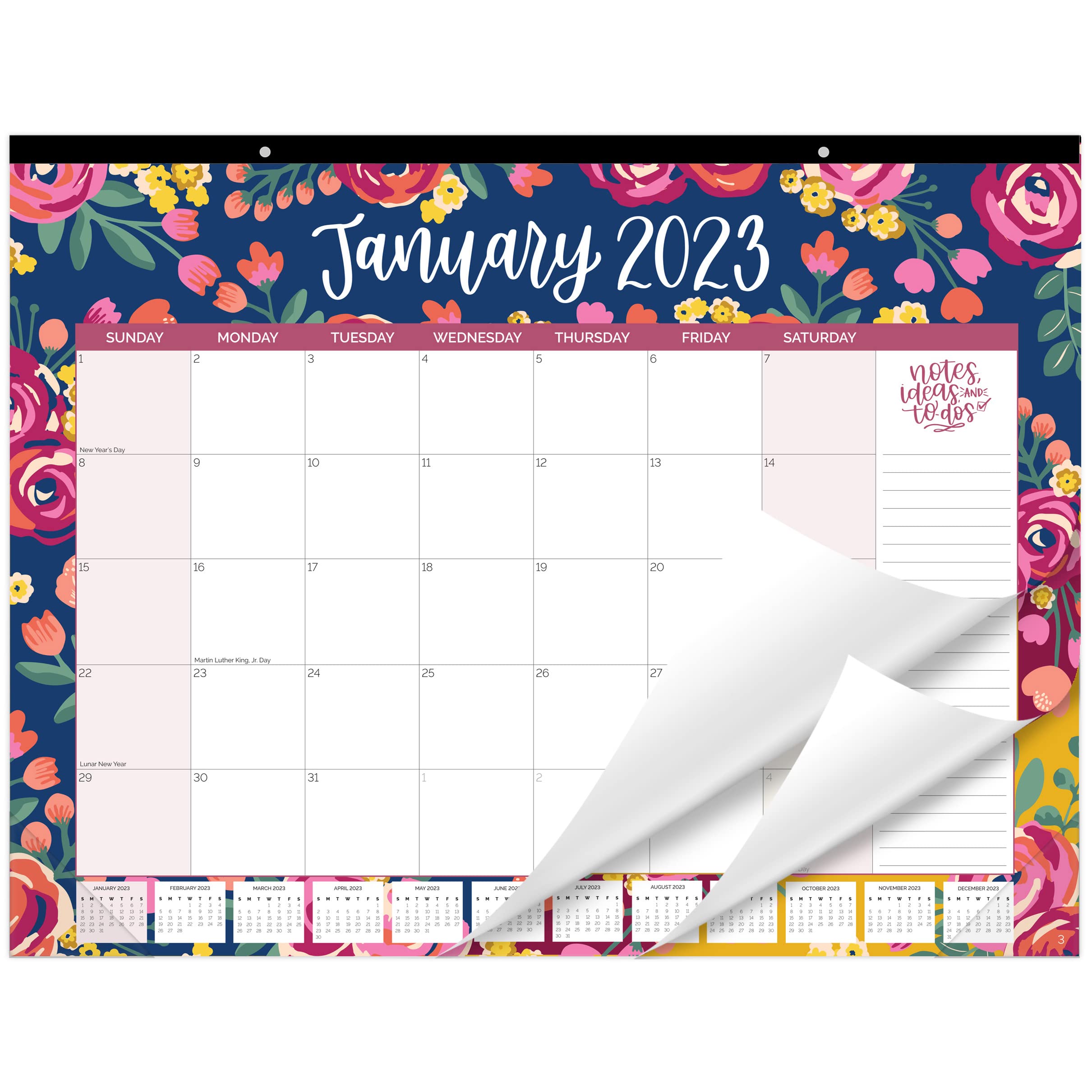Buy bloom daily planners 2023 Year Desk/Wall Monthly Pad (January 2023