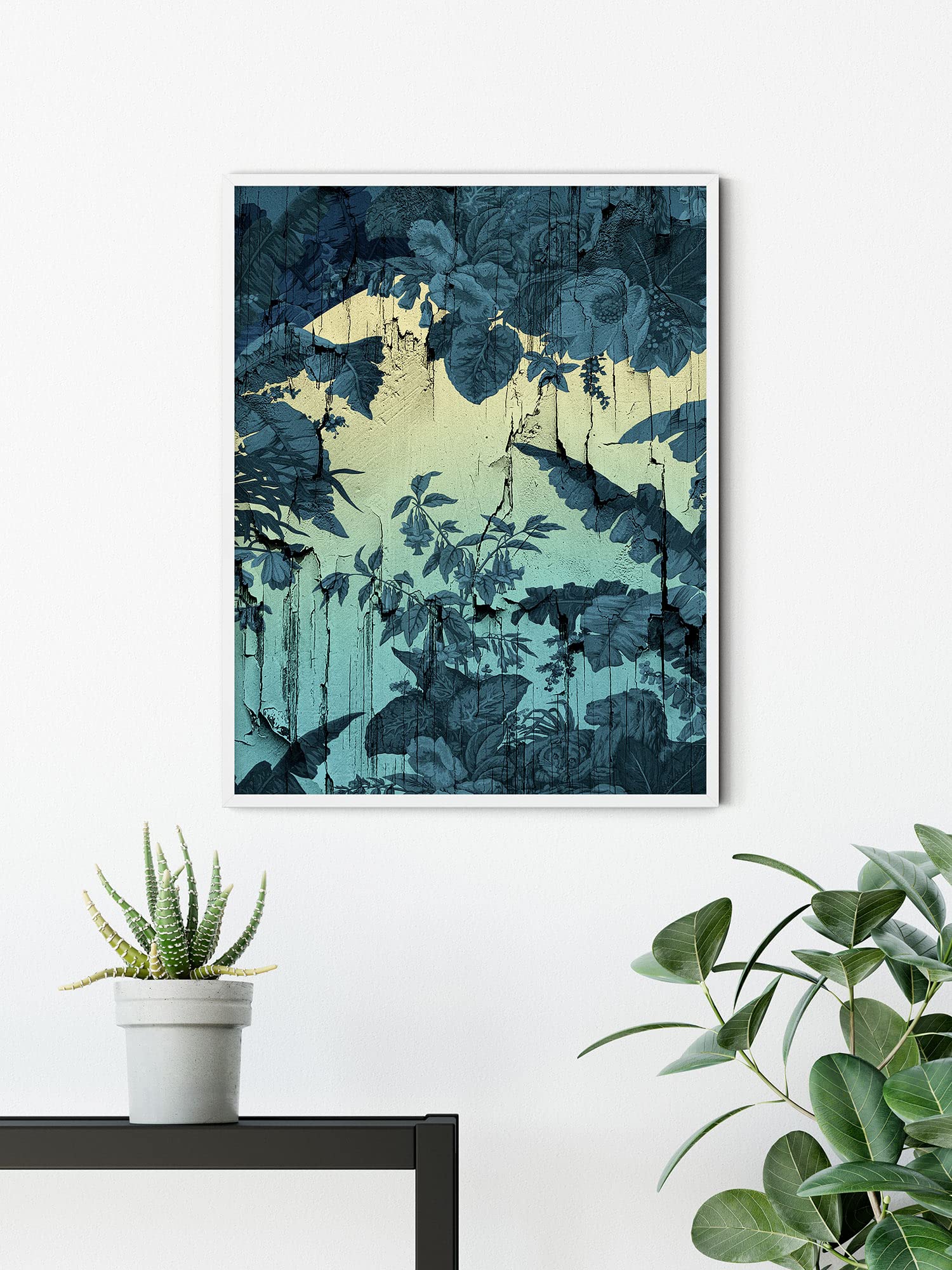 Komar Wandbild Mur en Ruine – Poster/Kunstdruck 50 × 70 cm (rahmenlos)