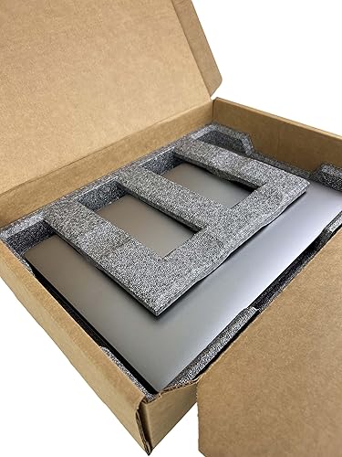 Miniatura 3 de Caja de envío universal para laptop I, ecológica, se adapta a la mayoría de tamaños de portátiles, solución de embalaje segura  theBOXlarge V2