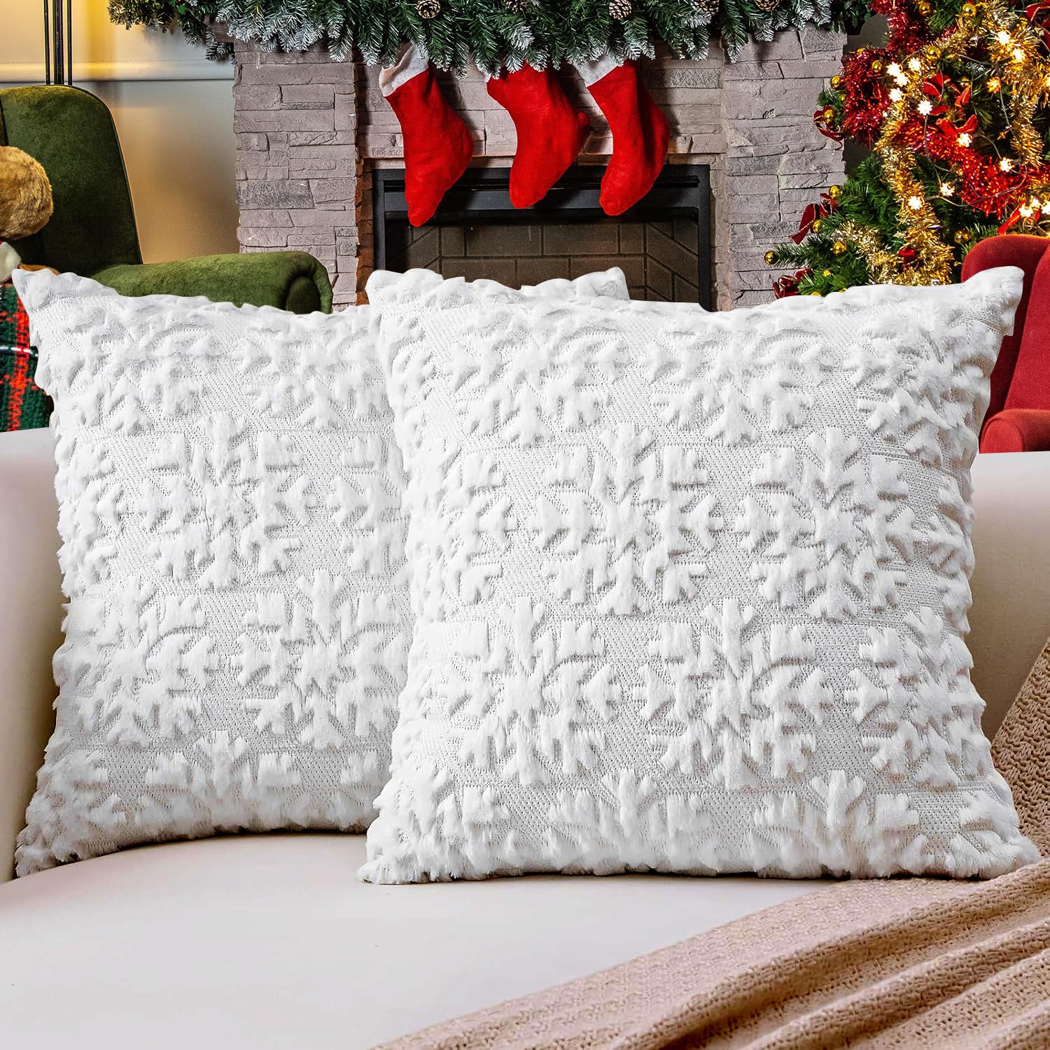 TOYPOPOR Christmas Pillow Covers Set of 2 - Image 2