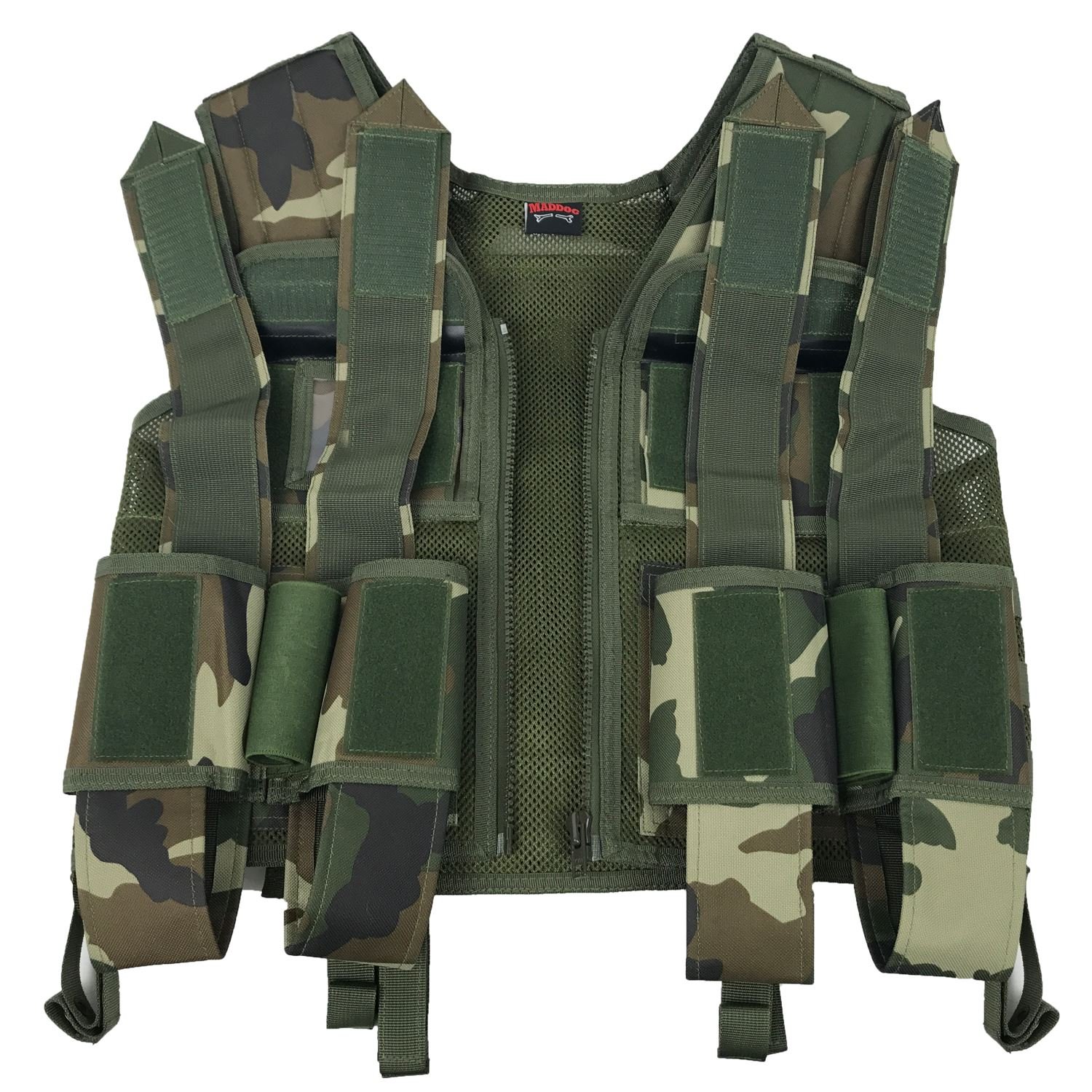 Combinaison De Couverture Maddog Tactical Paintball Rip Stop Coverall Jumpsuit