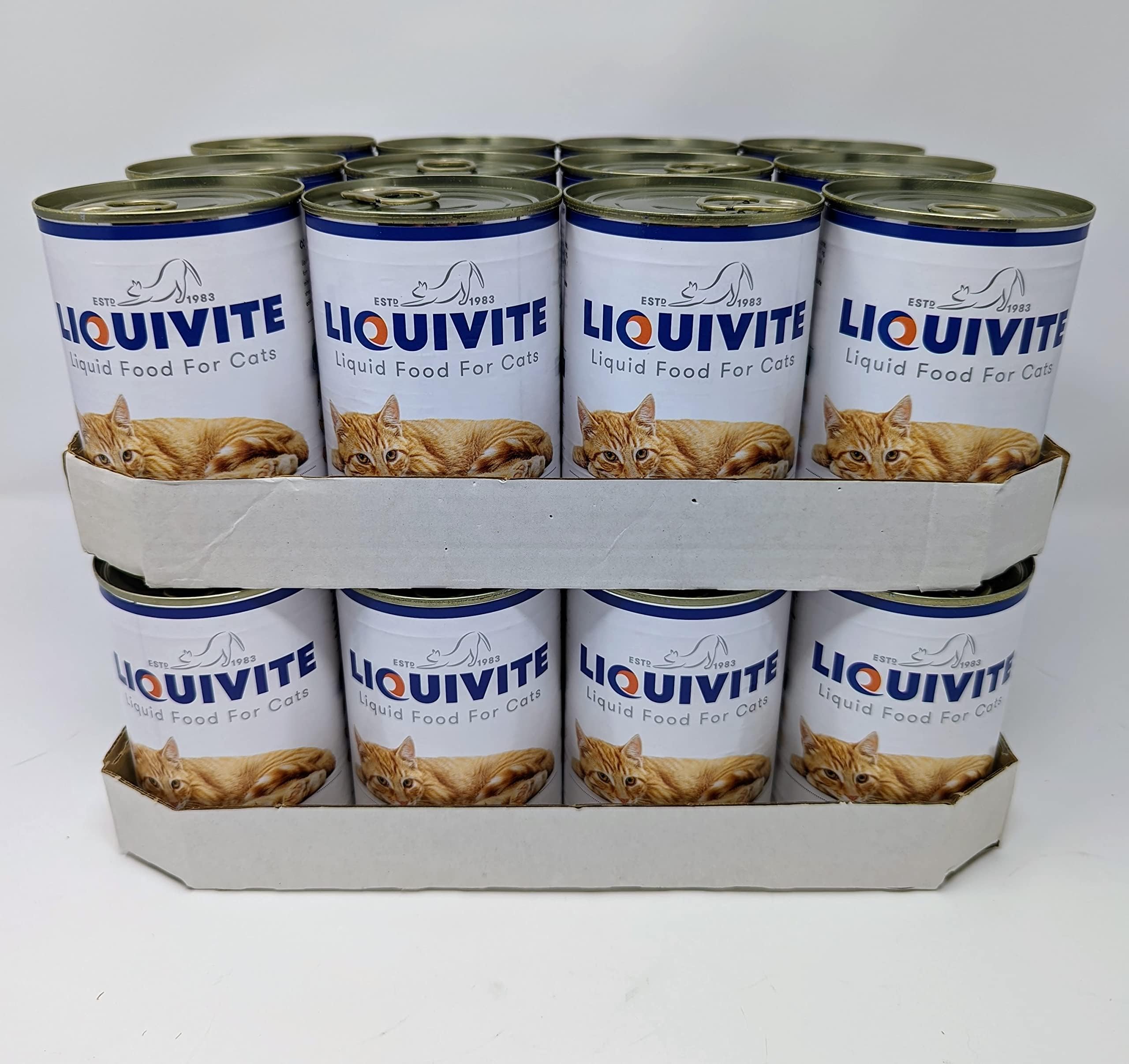 Liquivite Cat Food (Pack of 12 Small) Amazon.co.uk Pet Supplies