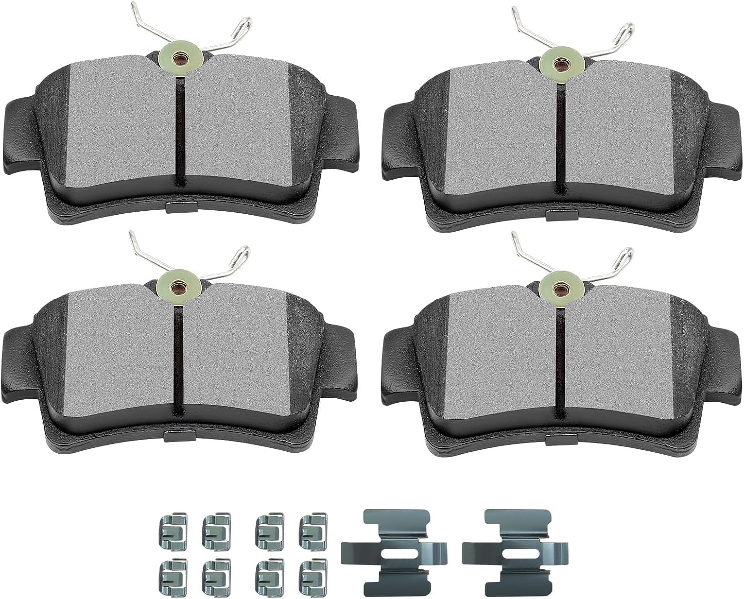 SCITOO D627 Semi-Metal Brake Pads Kits Rear Replacement For Ford For Mustang 1994-2004