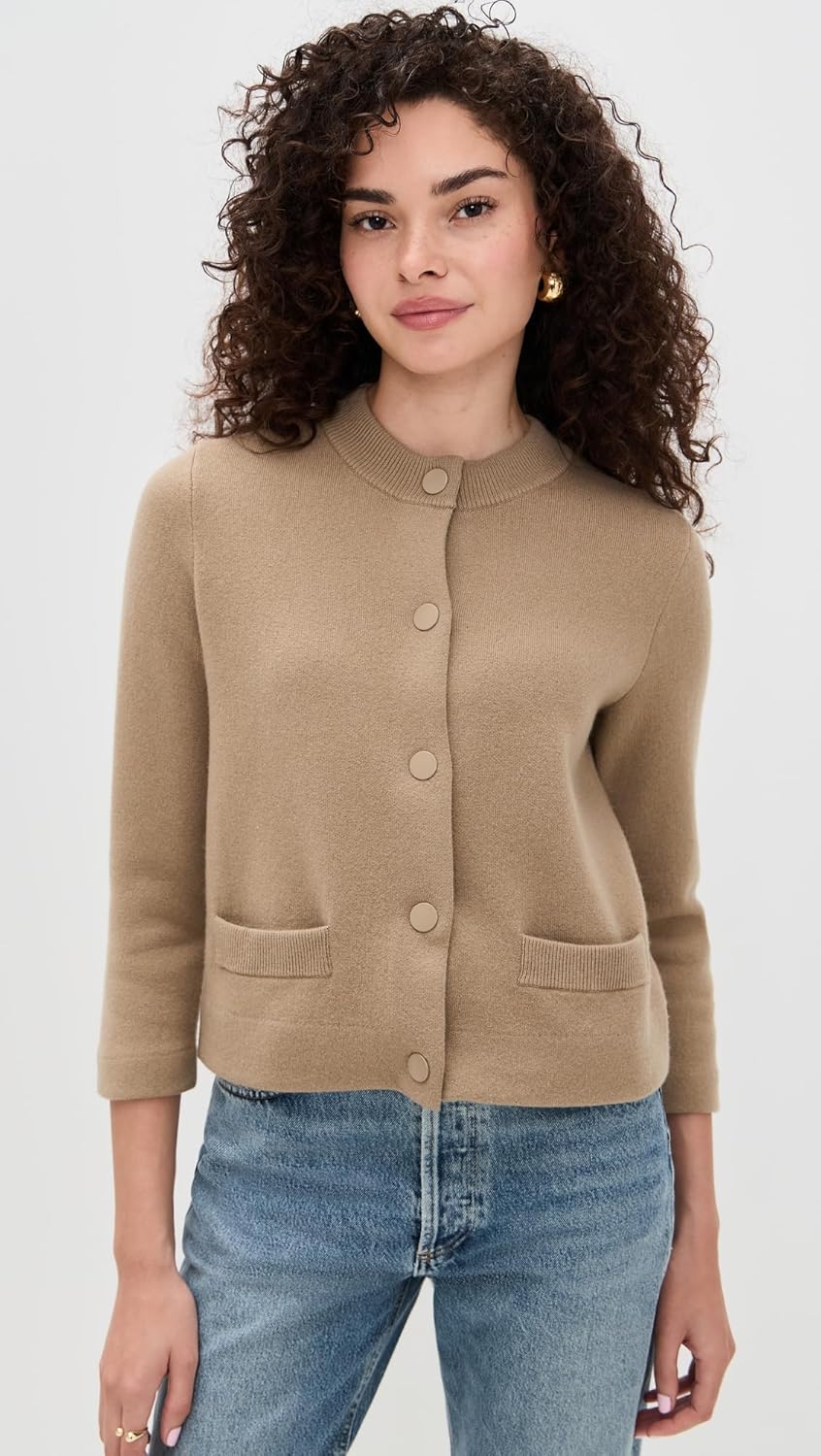 Vince Women's Shrunken Snap Cardigan - Image 2