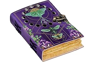 Blank Spell Book of Shadows Journal with Lock and Key- Witchcraft Supplies