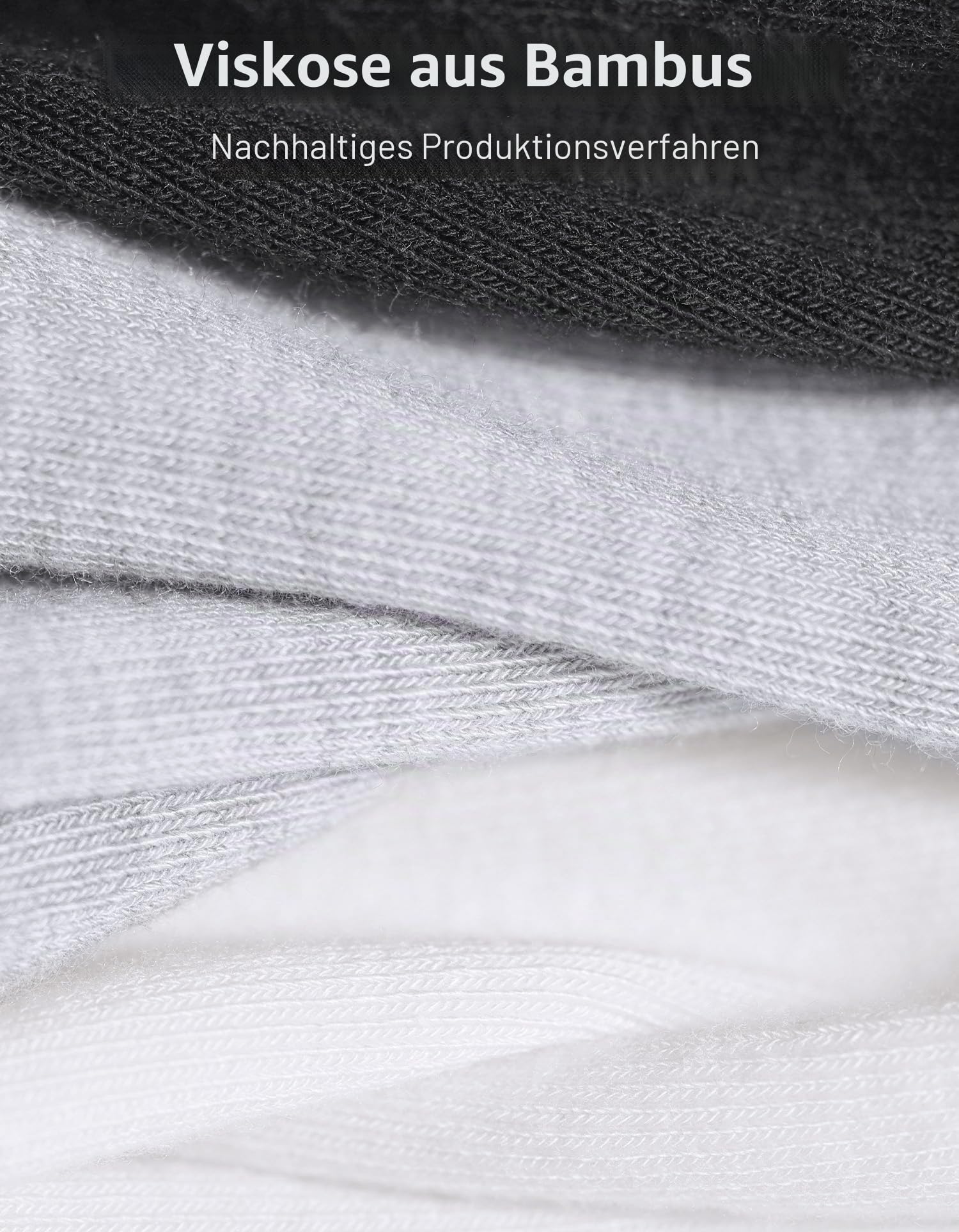 CLOSEMATE 6 Paar Bambus Socken Herren Damen 39-42 43-46, Dünne Sneaker Socken, Atmungsaktive Kurze Socken für Sommer