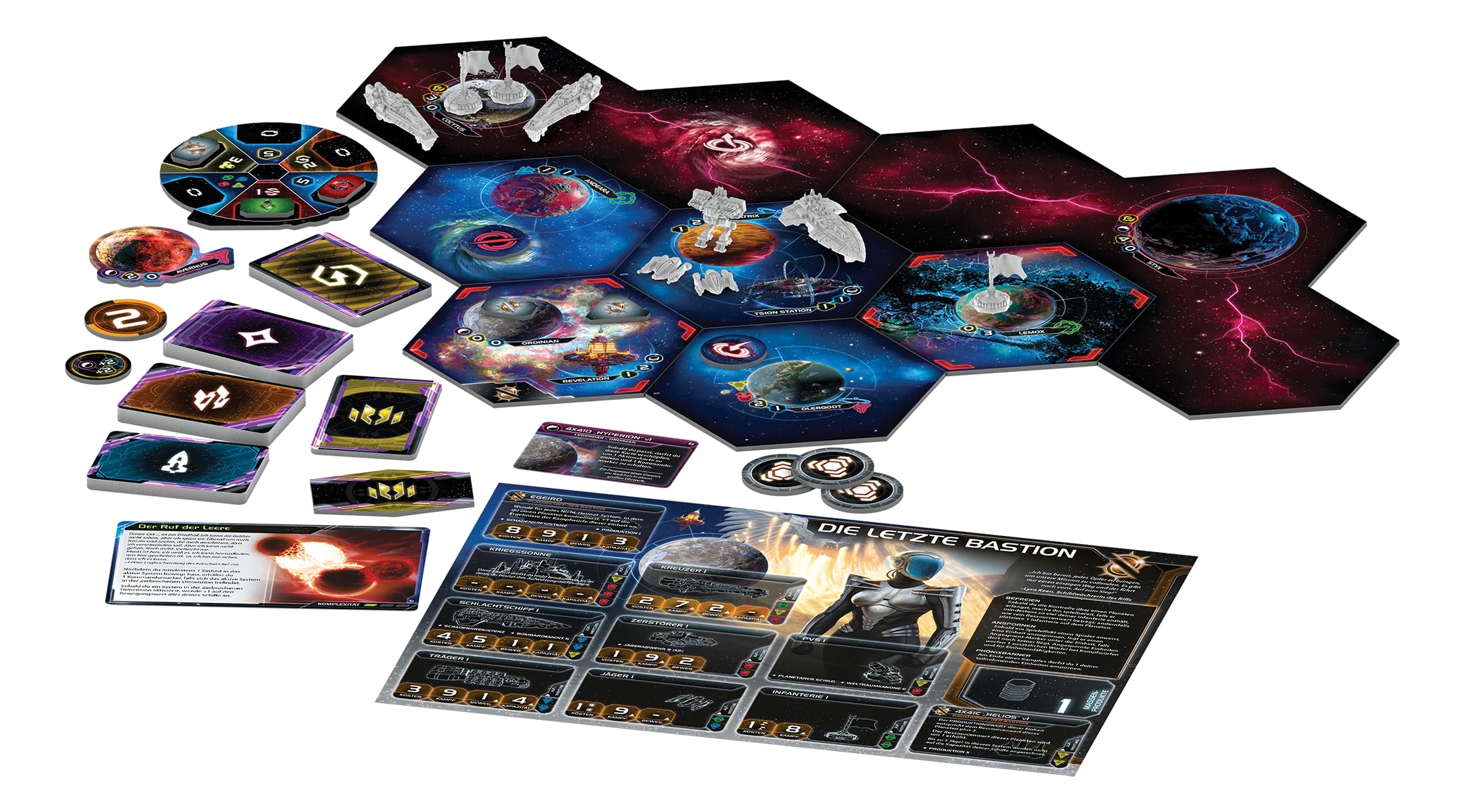 asmodee, Twilight Imperium 4a Edizione - Thunder's Edge, Espansione, Fantasy Flight Game, Gioco di esperti, 3-8 giocatori, 14+ anni, 240-480 minuti, Tedesco