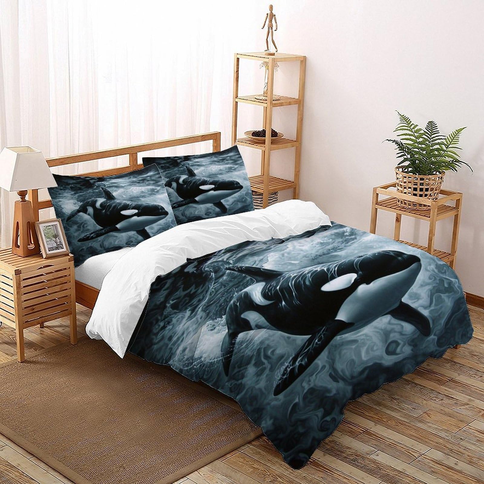 Housse de couette orque pour transformer votre chambre en un sanctuaire marin