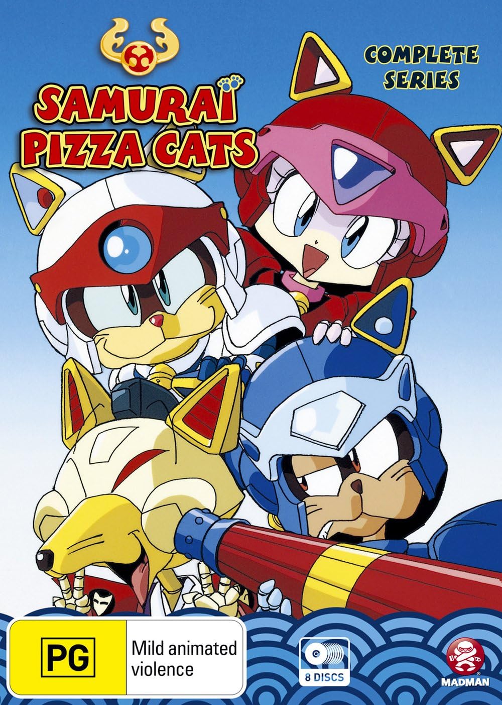 Samurai Pizza Cats Complete Series (DVD) Mark Camacho (Voice), Sonja Ball (Voice), Terrence