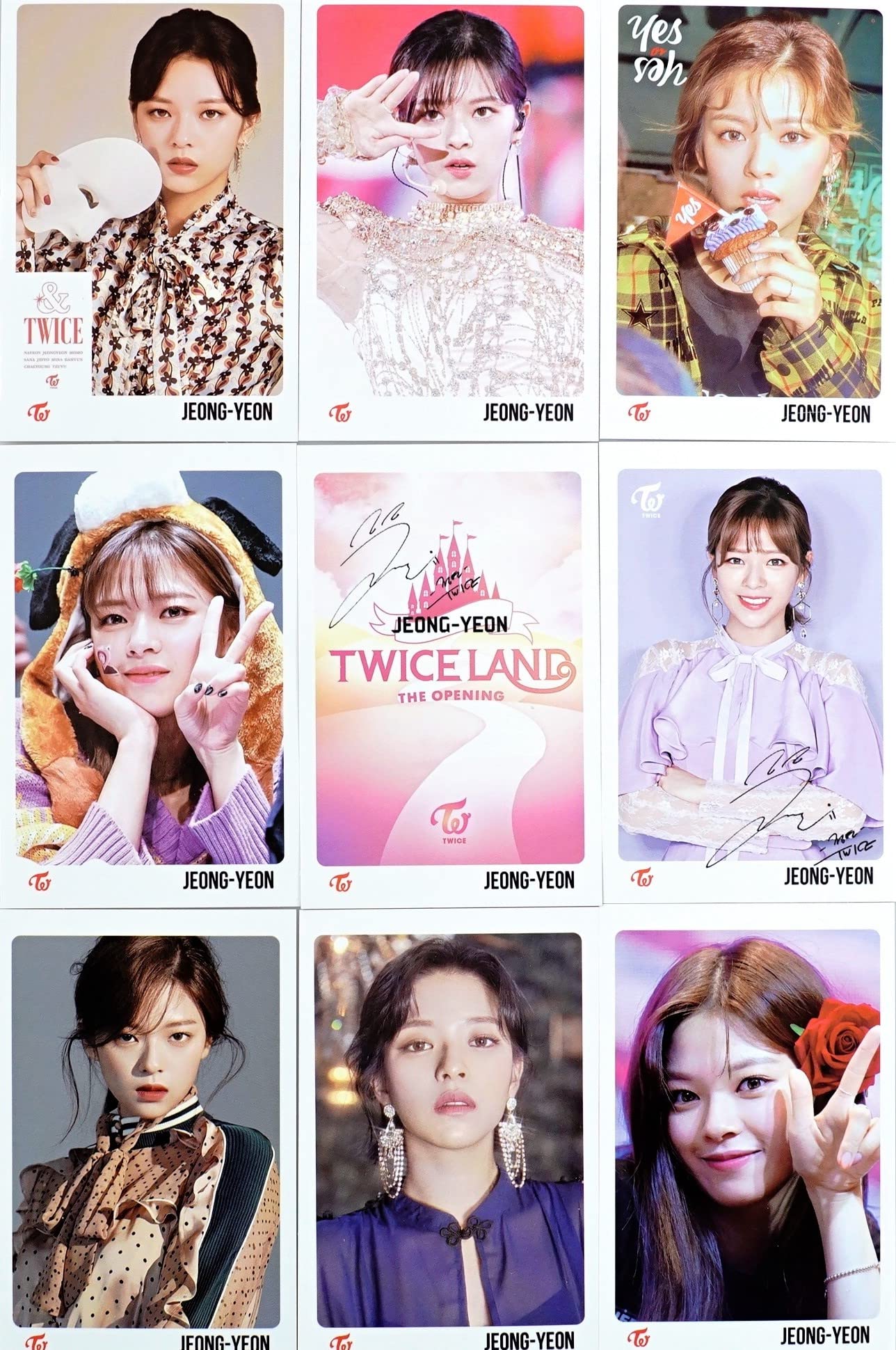 Amazon.co.jp: TWICE トゥワイス グッズ フォトメッセージカード 56枚 