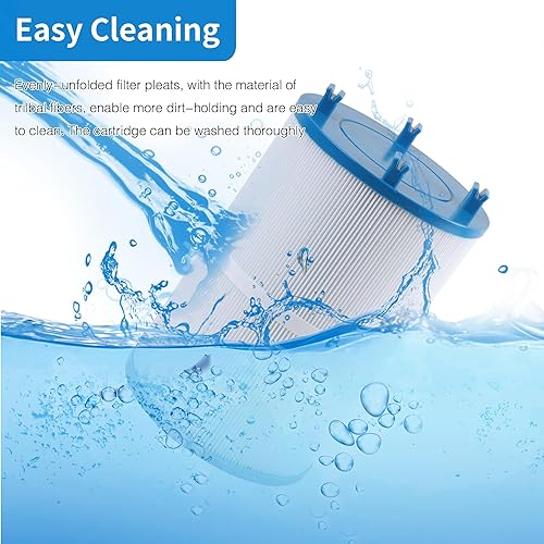 Miniatura 5 de C-7367 Dimension One Filtro de spa, compatible con PD075-2000, Dimension One 1561-00, FC-3059, 70759, reemplaza XLS-7005, Aladdin 17541, Baleen