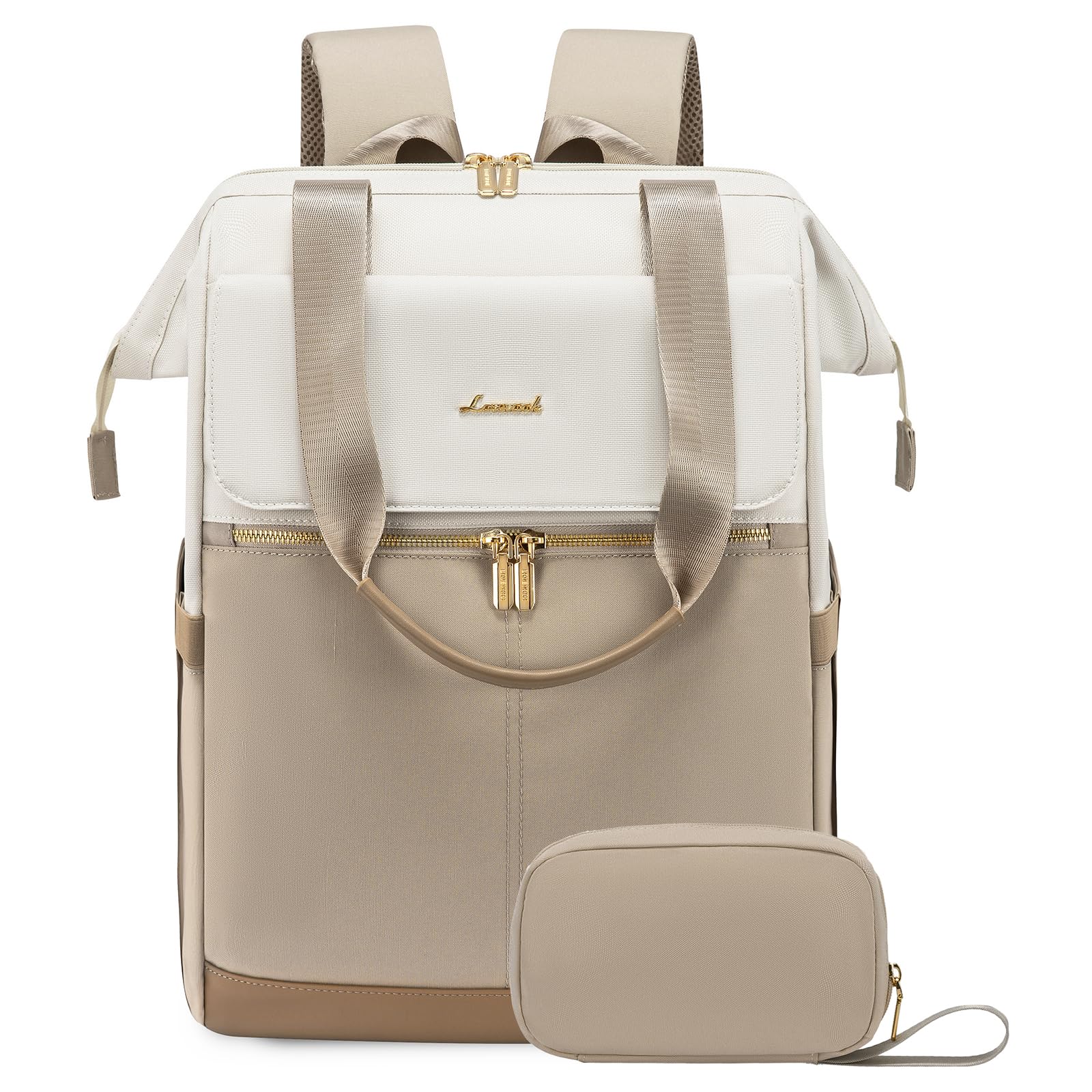 LOVEVOOK 18 Inch Laptop Backpack for Women, Large Capacity Travel Backpack with Organizer Bag, Waterproof Carry on Backpack Purse Work Bag with USB