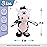Hopearl Talking Singing Cow Repeats What You Say Walking Electric Interactive Animated Toy Speaking Plush Buddy Gifts for Toddlers, 8\'\'