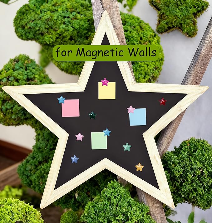 16 Imanes Estrella 3D Coloridos para Refrigerador, Cocina y Pizarra miniatura 6
