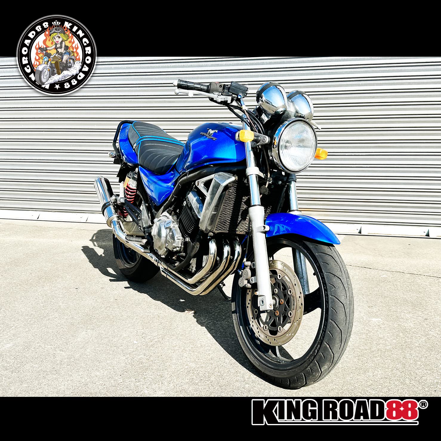 Amazon | King Road 88 カワサキ/バリオスⅡ型 / ZR250B ☆ タック  