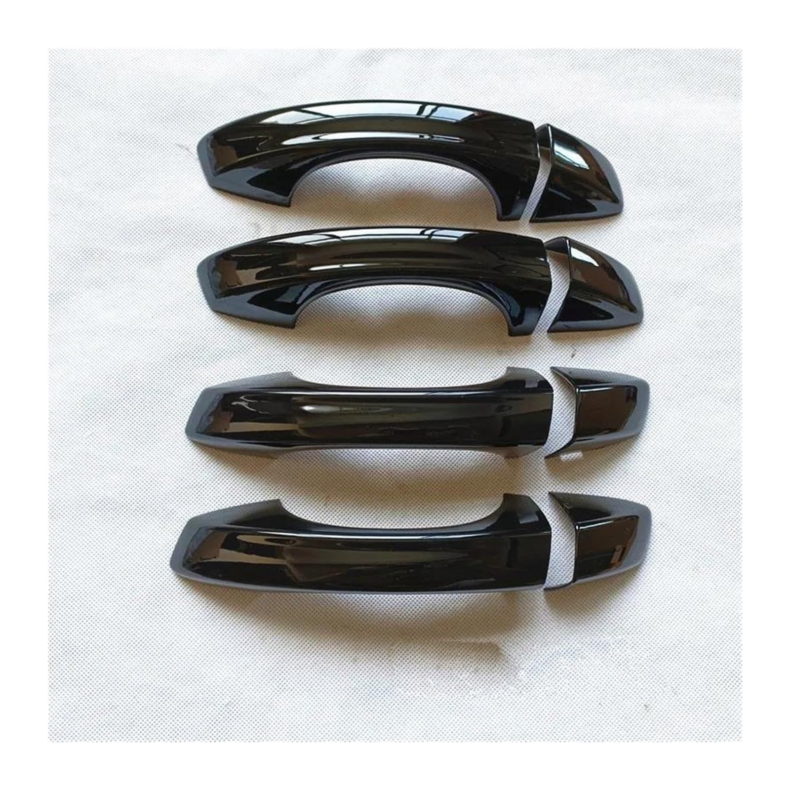 Hckclmbmzw Black 1 For Golf 7 Mk7 2013 2014 2015 2016 2017 2020 Accessories Door Handle Cover Trim Plastic Gloss Black Door Handle Cover(Black 1)