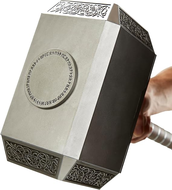Marvel Avengers Legends Series Mjolnir Electronic Hammer , Gray