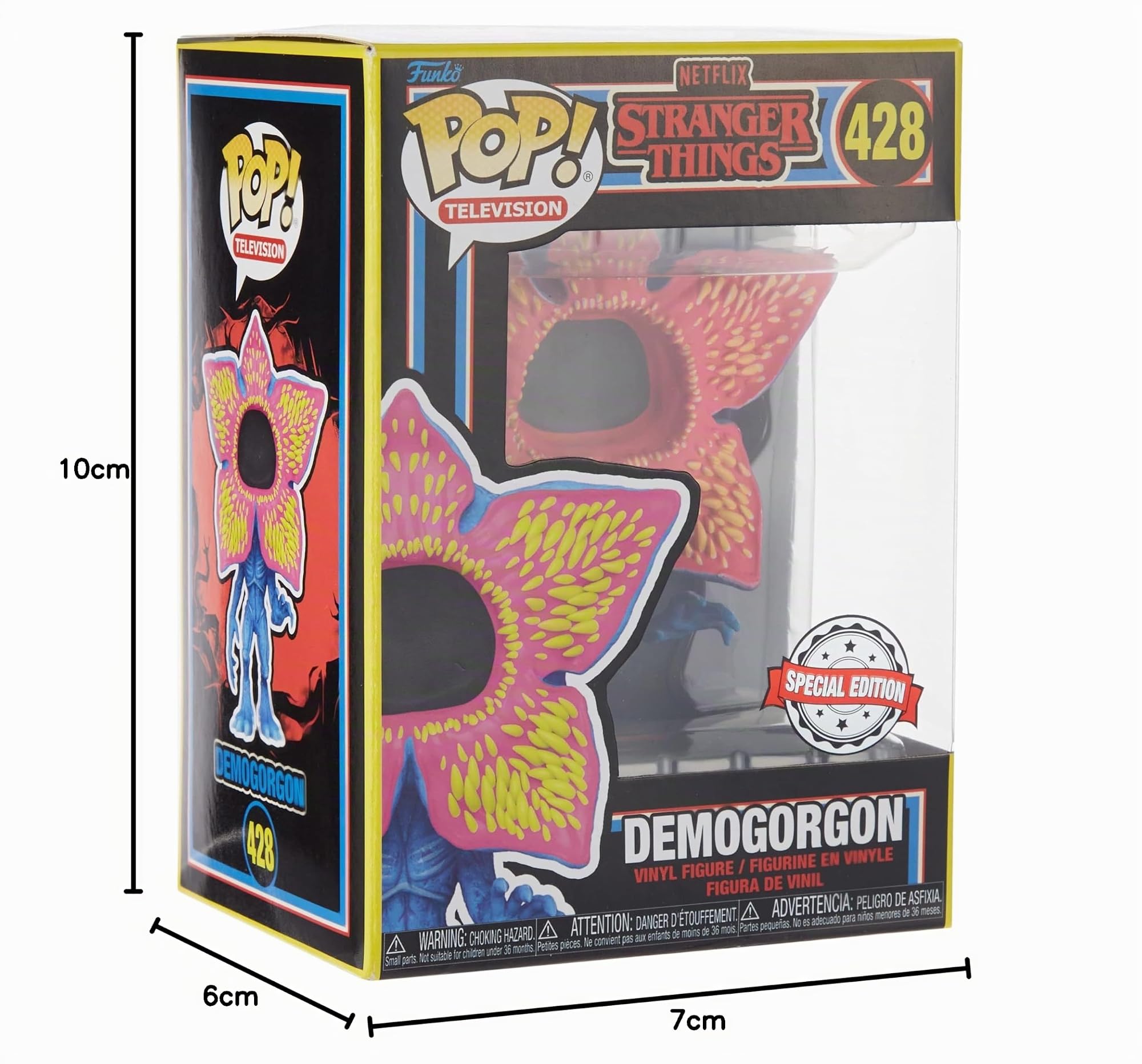 POP! Television Stranger Things 428 Demogorgon Blacklight