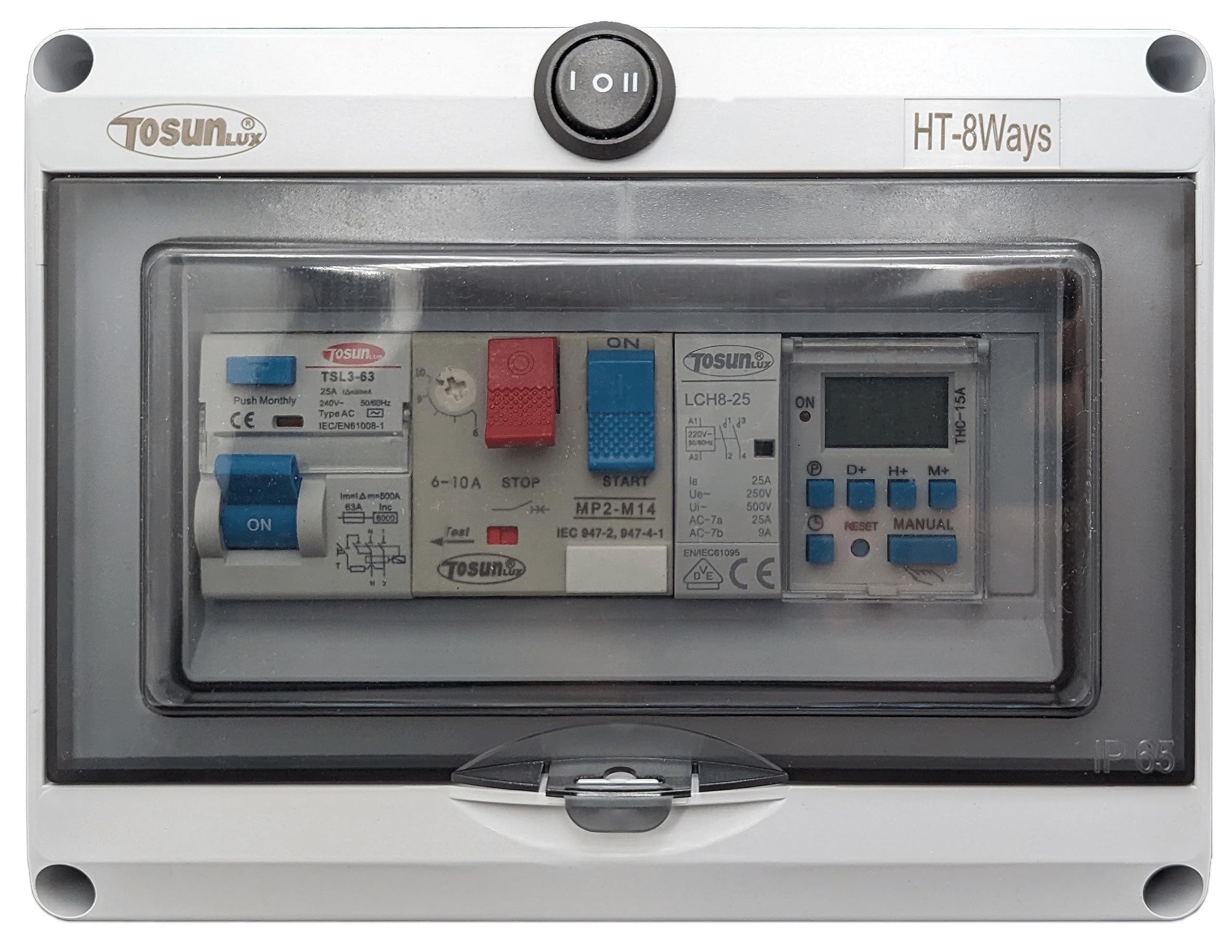 T COMP 10 Quadri di comando per 1 pompa sommersa con motore trifase - Mavis Elettropompe