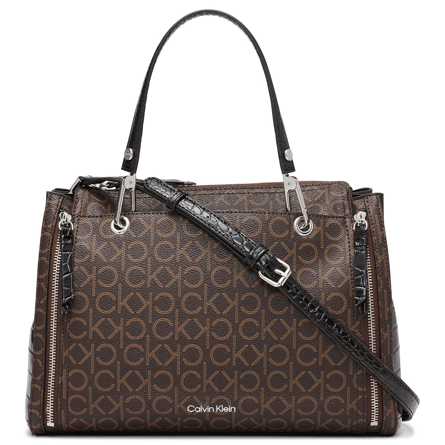 Calvin KleinWomen's Elaine Bubble Lamb Novelty Satchel, One Size