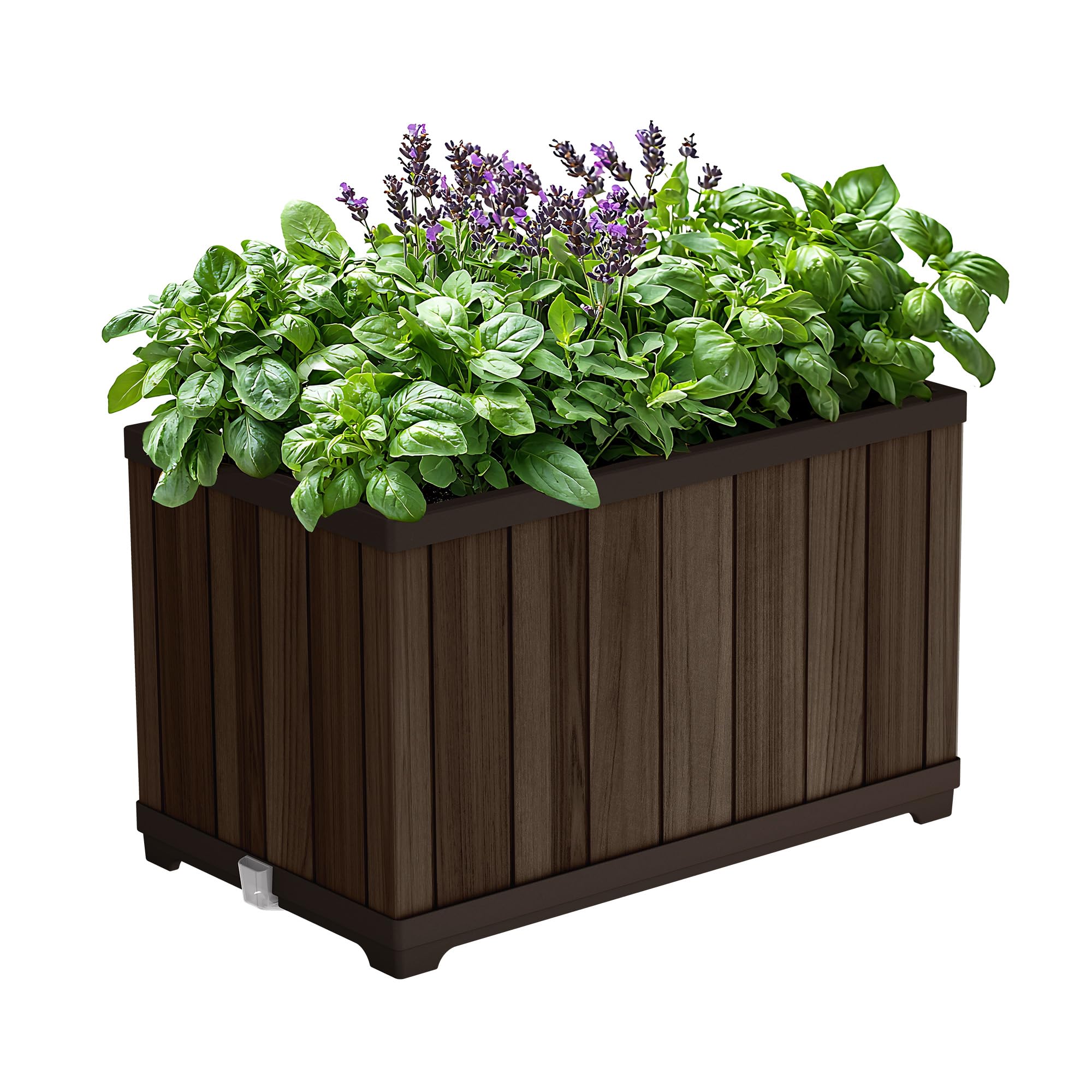 Amazon.com : Keter Signature 21.7 Inch Tall Rectangular Large Wood